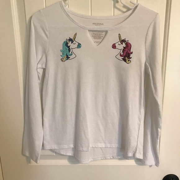 Arizona Unicorn Long Sleeve Shirt- Size XL (16) - Picture 1 of 2